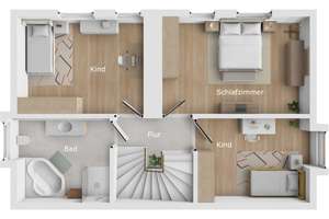 Exklusive Lage Mögeldorf / Rehhof - neuwertige DHH mit 5 Zimmer, Garten und Garage – Die vollständige Adresse der Immobilie erhältst du vom Anbieter., 90482 Laufamholz, Nürnberg – Vorschaubild 7