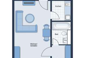 Kapitalanlage mit Seltenheitswert: Appartement mit Balkon, Indoor-Pool und Garten in Wi-Sonnenberg – Die vollständige Adresse der Immobilie erhältst du vom Anbieter., 65191 Sonnenberg, Wiesbaden – Vorschaubild 19