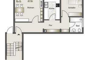 Attraktive Wohnung in begehrter Wohnlage – Die vollständige Adresse der Immobilie erhältst du vom Anbieter., 72762 Reutlingen-Mitte, Reutlingen – Vorschaubild 9
