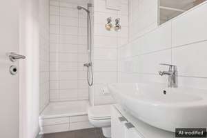 Stilvolles 1-Zimmer-Apartment in Schwabing-Freimann (Studio M ) mit Dachterrasse – Die vollständige Adresse der Immobilie erhältst du vom Anbieter., 80807 Milbertshofen, München – Vorschaubild 4
