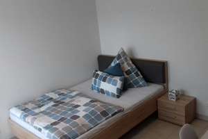 Businessapartment mit Bad und Küche, 1,40mx2,00m Bett, Full-HD TV, WLan