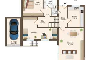 Gepflegtes Reihenendhaus mit Garage, Garten in Splitlevelbauweise - direkt in Neustadt  – Hannover (Kreis) – Vorschaubild 31