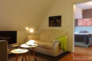 27987 HomeCompany Möbliert/Furnished Dachgeschoss-Wohnung in Leipzig-Schleußig max. 2 Personen