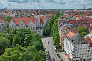 Wo Schwabing am"schwabingsten"ist-3 Zi. Stilaltbauwohnung m Wohnküche in Traumlage am Elisabethmarkt – Die vollständige Adresse der Immobilie erhältst du vom Anbieter., 80796 Neuschwabing, München – Vorschaubild 23