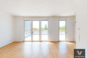 Lichtdurchflutete und großzügig geschnittene 3-Zimmer-Wohnung mit Dachterrasse und Loggia! – 64295 Darmstadt-West, Darmstadt – Vorschaubild 3