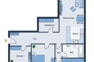 Moderne 4-Zimmer-Erdgeschosswohnung! – Die vollständige Adresse der Immobilie erhältst du vom Anbieter., 22846 Norderstedt – Vorschaubild 11