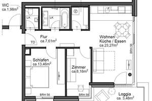 Exklusive 3-Zi.-Whg. in begehrter Halbhöhenlage - modernes Wohnen mit Niveau - TG inkl.  – Die vollständige Adresse der Immobilie erhältst du vom Anbieter., 70174 Relenberg, Stuttgart – Vorschaubild 15