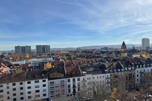 2-Zimmer-Wohnung mit Weitblick in Bestlage der Karlsruher Weststadt