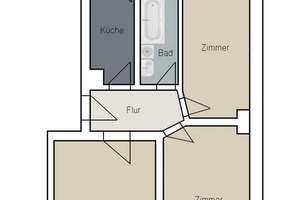 INVESTIEREN IN DEN GRÜNEN NORDEN LEIPZIGS // Vermietete 3-Raum-Wohnung mit Tageslichtbad und Balkon – Die vollständige Adresse der Immobilie erhältst du vom Anbieter., 4357 Mockau-Süd, Leipzig – Vorschaubild 8