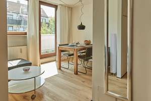 Schöne 2 Zimmer-Wohnung  zum Loft umgestaltet m.2 Dachterassen – Knorrstrasse 47, 80807 Milbertshofen, München – Vorschaubild 7