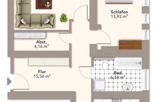 Helle 3-Zimmer-Familienwohnung in Stadtfeld Ost – An der Enckekaserne 9, 39110 Magdeburg – Vorschaubild 13
