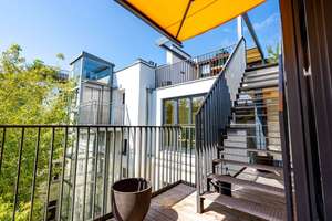 Penthouse mit Dachgarten und zwei Terrassen mitten im Boxhagener Kiez, Berlin – Die vollständige Adresse der Immobilie erhältst du vom Anbieter., 10245 Friedrichshain, Berlin – Vorschaubild 12