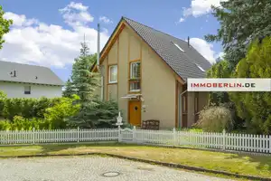 IMMOBERIN.DE - Fabelhaftes Haus mit Südgarten, Saunalandschaft & Garage in naturverbundener Lage – Teltow-Fläming (Kreis) – Vorschaubild 2