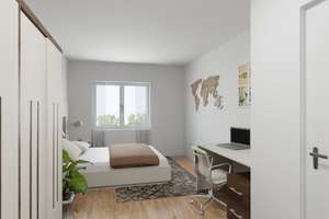 Ihre neue 2- Zimmer Wohnung mit WBS (100-140) – Am Alten Flugplatz 3, 10318 Karlshorst, Berlin – Vorschaubild 7