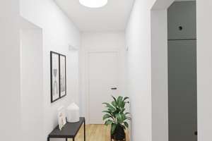 Vermietete Drei-Zimmer-Wohnung zur Kapitalanlage - Beispielmöblierung – Nd.-Ramstädter Straße 184, 64285 Darmstadt-Ost, Darmstadt – Vorschaubild 9