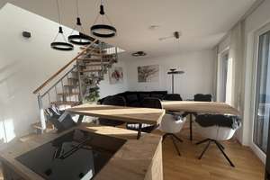 Neubau vollmöbl. 2,5 -Zi Penthouse Whg -Balkon u Dachterrasse in Muc-Aubing, 5 Min. S-Bahn Leienfels – Ilse-Fehling-Str. 8, 81245 Altaubing, München – Vorschaubild 6