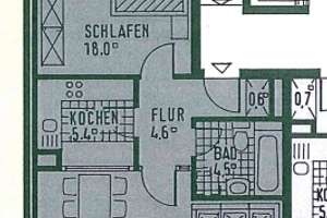 2-Zimmer-Wohnung mit Balkon und TG-Stellplatz in unmittelbarer Elbnähe | Dresden-Johannstadt – Die vollständige Adresse der Immobilie erhältst du vom Anbieter., 1307 Johannstadt-Nord, Dresden – Vorschaubild 4