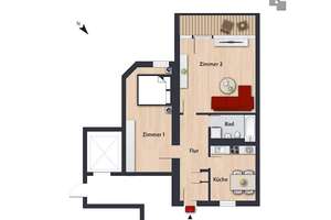 Attraktive Wohnung mit Personenaufzug - WBS erforderlich // 5.OG 1. Mieteinheit von rechts – Hallesche Straße 22, 38444 Westhagen, Wolfsburg – Vorschaubild 5