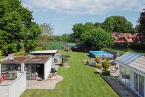 Gartenoase mit Pool: Ein-/Zweifamilienhaus mit Wintergarten nahe Schloß Ulenburg – Herford (Kreis) – Vorschaubild 14