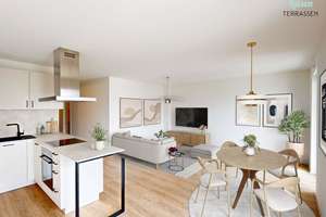 Komfortable Zwei-Zimmer-Wohnung mit optimalem Schnitt – Rheinstr. 25a, 64283 Mitte, Darmstadt – Vorschaubild 3