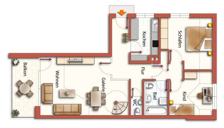 3. OG (unverbindliche Illustra