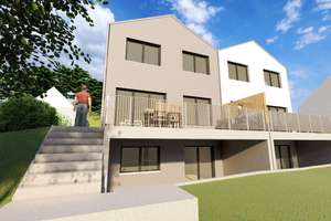 Tegernbach! Moderne Neubau-DHH! Garten/Fußbodenhzg./elektr. Rollläd./Videosprechanl./Garage/Keller – Oberhofstraße 30, 85276 Pfaffenhofen an der Ilm – Vorschaubild 9