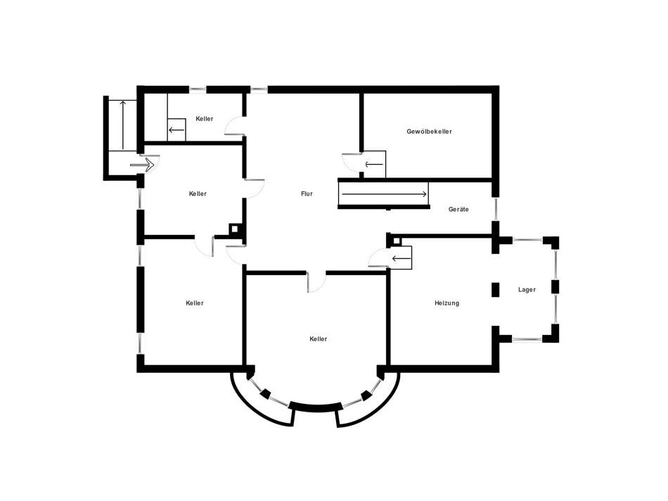 Grundriss Untergeschoss