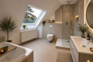 Exklusive und helle 2-Zimmer-Wohnung mit großzügiger Terrasse ! – Die vollständige Adresse der Immobilie erhältst du vom Anbieter., 40237 Düsseltal, Düsseldorf – Vorschaubild 9
