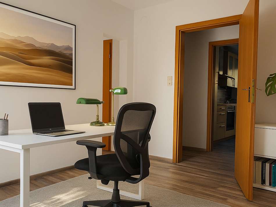 Beispielfoto mit KI Büro