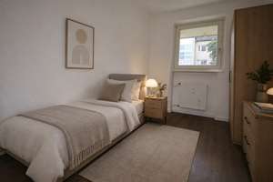 Modernisierte 4-Zimmer-Wohnung + Esszimmer, Westbalkon & neue Einbauküche in Poppenbüttel – 22395 Poppenbüttel, Hamburg – Vorschaubild 7