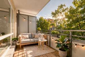 Helle, ruhige 3-Zimmer-Wohnung mit sonnigem Balkon und schöner Aussicht auf die Nordhaide – Die vollständige Adresse der Immobilie erhältst du vom Anbieter., 80937 Am Hart, München – Vorschaubild 7