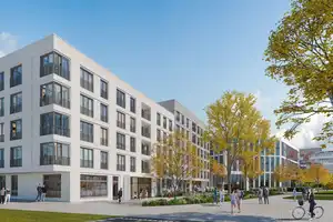 PANDION NEXT! Urbanes Wohnen mit Stil – 2-Zimmer-Traum mit EBK – Völklinger Straße 2c, 40219 Düsseldorf – Vorschaubild 3
