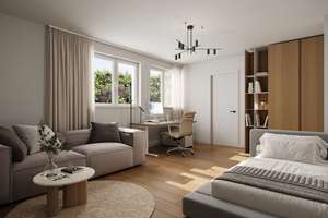 WOHNEN MITTEN IM GRÜNEN - Terrassenwohnung mit Garten - NEUBAU/ERSTBEZUG – 60431 Ginnheim, Frankfurt am Main – Vorschaubild 6