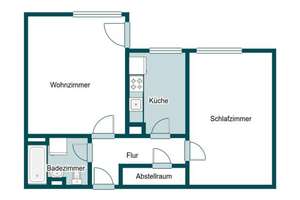 ** Über 5 % Rendite im Nürnberger Süden – Aufzug, Balkon, gute Raumaufteilung und neue Küche ** – Die vollständige Adresse der Immobilie erhältst du vom Anbieter., 90471 Langwasser Nordwest, Nürnberg – Vorschaubild 8