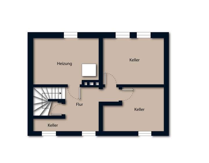 Grundriss Keller