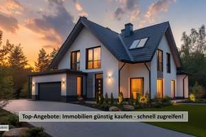 Kleines Einfamilienhaus und Lagergebäude