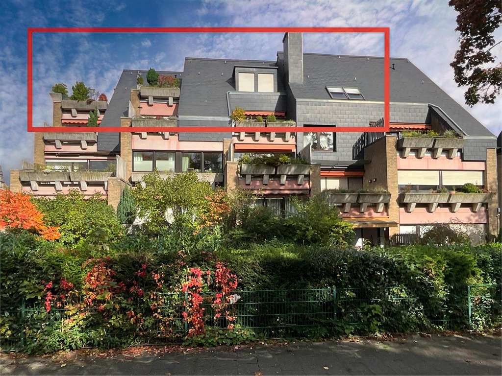 Über zwei Ebenen, schöner Ausblick