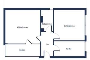 Lebendiges Hochschulviertel: 2,5-Zimmer-Wohnung in Hagen – Die vollständige Adresse der Immobilie erhältst du vom Anbieter., 58097 Hochschulviertel, Hagen – Vorschaubild 18