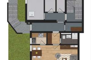 Reiheneckhaus mit 4-Zimmer-Maisonette & separater Einliegerwohnung – Die vollständige Adresse der Immobilie erhältst du vom Anbieter., 78465 Wallhausen, Konstanz – Vorschaubild 10