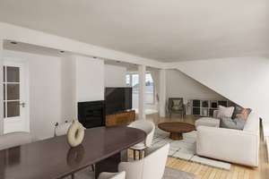 Saniertes Penthouse über Golzheim – mit Kamin und hochwertigen Details