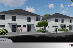 NEUBAU , Massiv gebautes Doppelhaus im Stil einer modernen Stadtvilla in anspruchsvoller Architektur – Rheinstraße 0, 41749 Viersen (Kreis) – Vorschaubild 2