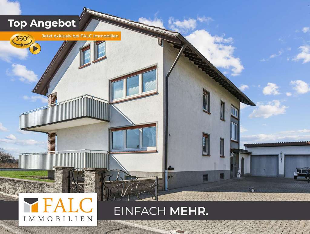 Immobilie in Hügelsheim - Dreifamilienhaus mit großem Grundstück in Hügelsheim - Bild 0