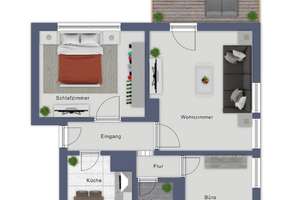 Charmante Erdgeschosswohnung – frisch saniert und sofort verfügbar in Oldenburg/Osternburg – Die vollständige Adresse der Immobilie erhältst du vom Anbieter., 26135 Osternburg, Oldenburg (Oldenburg) – Vorschaubild 2