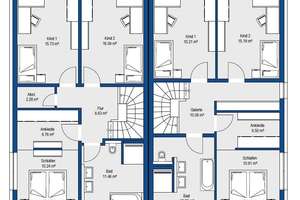 NEUBAU von modernen Doppelhäusern – Die vollständige Adresse der Immobilie erhältst du vom Anbieter., 90475 Altenfurt, Moorenbrunn, Nürnberg – Vorschaubild 13