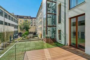 Ruhige Seitenstraße, zentrale Lage – 3 Zimmer mit großer Terrasse in der Maxvorstadt – Die vollständige Adresse der Immobilie erhältst du vom Anbieter., 80335 Sankt Benno, München – Vorschaubild 6