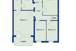Gepflegte Vierzimmerwohnung im 3. OG ( ohne Aufzug ) in der Paul-Hertz-Siedlung, frei ab sofort – Teichgräberzeile 5, 13627 Charlottenburg-Nord, Berlin – Vorschaubild 11