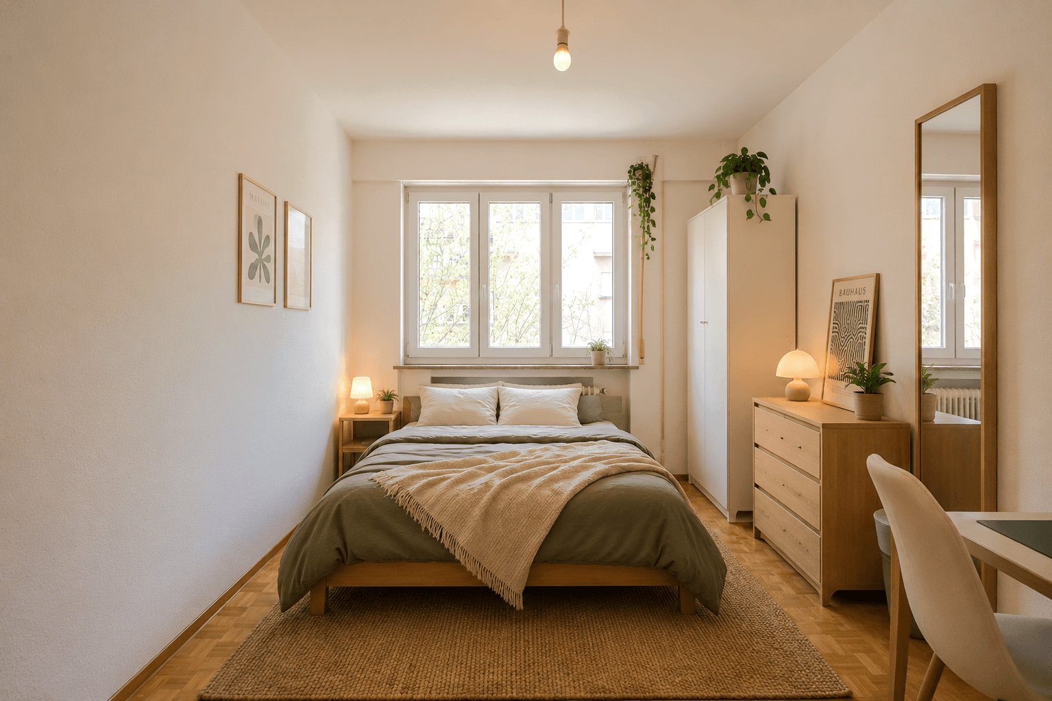 WG-geeignete 3-Zimmer-Wohnung mit Balkon in zentraler Lage am Berliner Platz - Photo 2