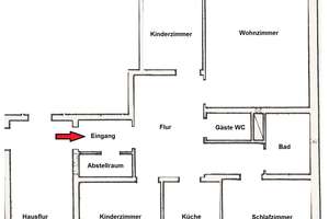 4 Zimmerwohnung mit Blick ins Grüne, Balkon und Gäste WC – Karlsruher Straße 9, 30519 Mittelfeld, Hannover – Vorschaubild 10