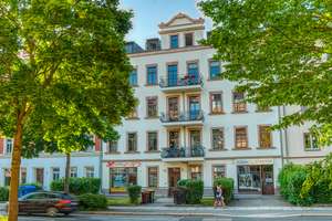 3-R.-Whg., hell/freundlich,  Gäste-WC,  Bad mit Wanne, Laminat Nußbaum – Weststraße 78, 9112 Kaßberg, Chemnitz – Vorschaubild 2