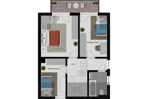 Meerbusch Langst-Kierst: Modernisierte Doppelhaushälfte mit ca. 165 qm Wohn- u. Nutzfläche – Die vollständige Adresse der Immobilie erhältst du vom Anbieter., 40668 Meerbusch – Vorschaubild 37